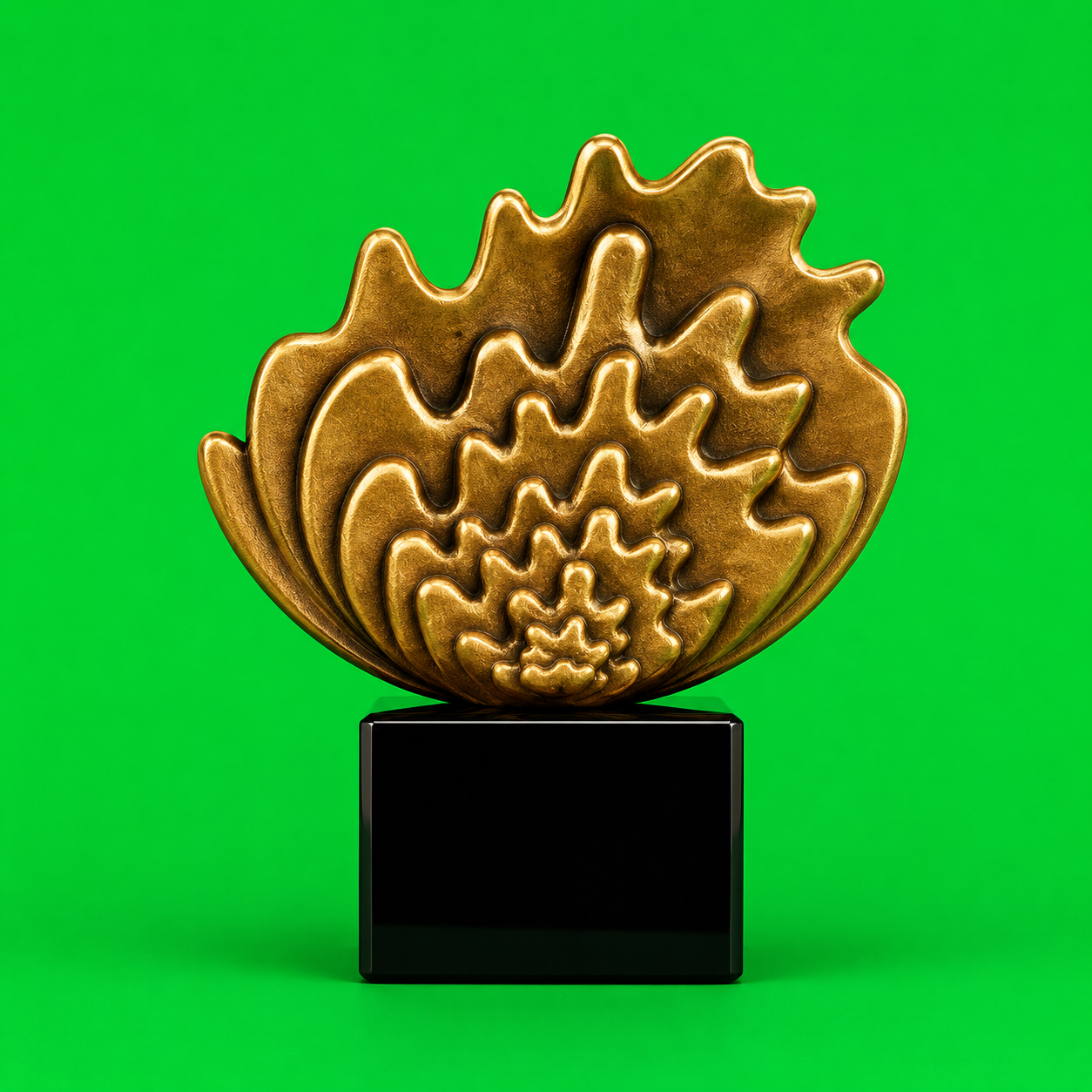 Reference image of the trophy sent by the client
